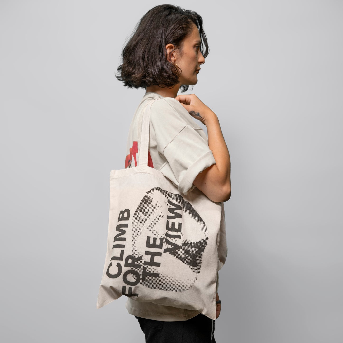 Climb For The View Tote Bag